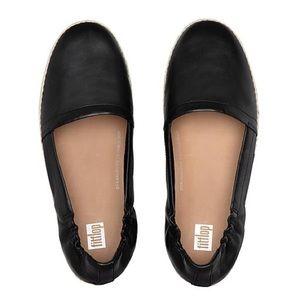 FitFlop Siren Espadrilles Brand New Size 7.5 Black